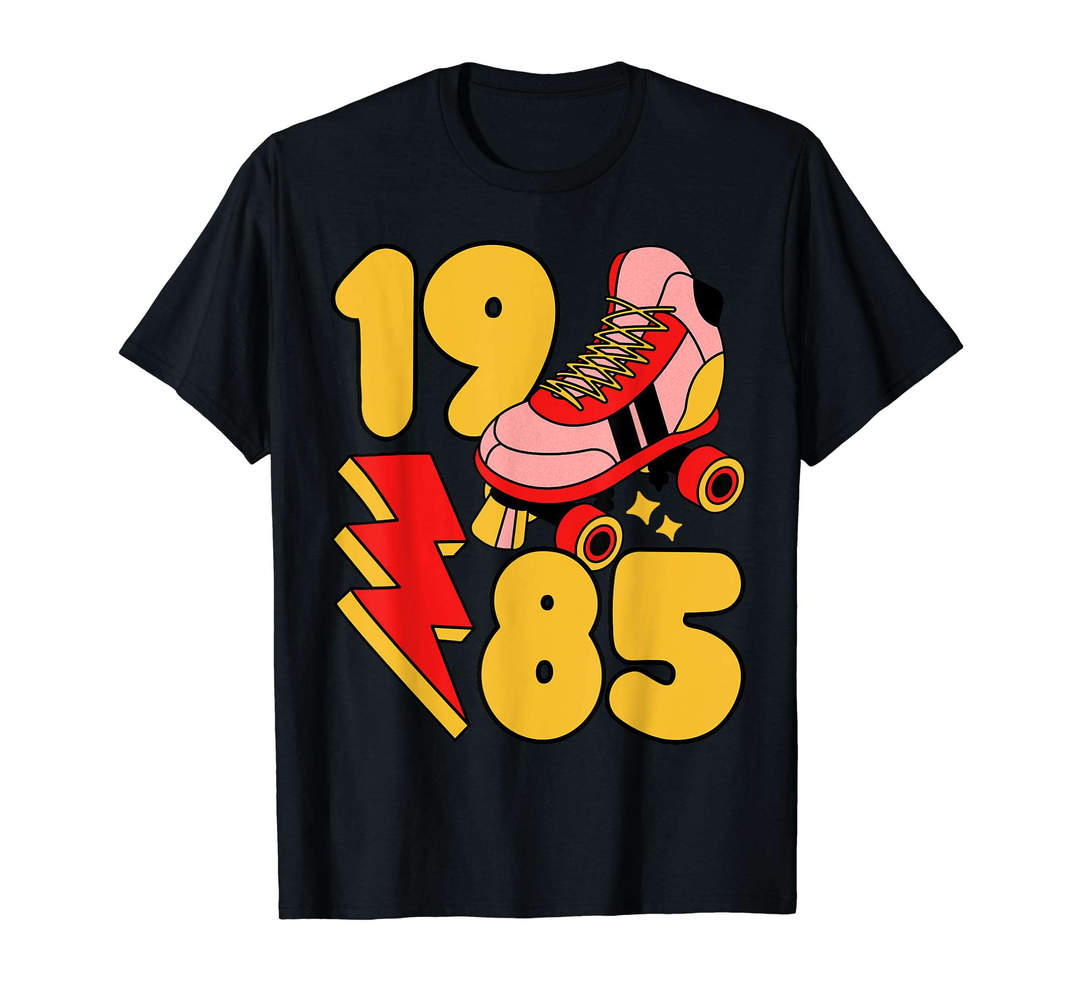 1985 Roller Skate 80S Nostalgia T-Shirt - Novelty Apparel Men Women - T-Shirt, Sweatshirt, Hoodie