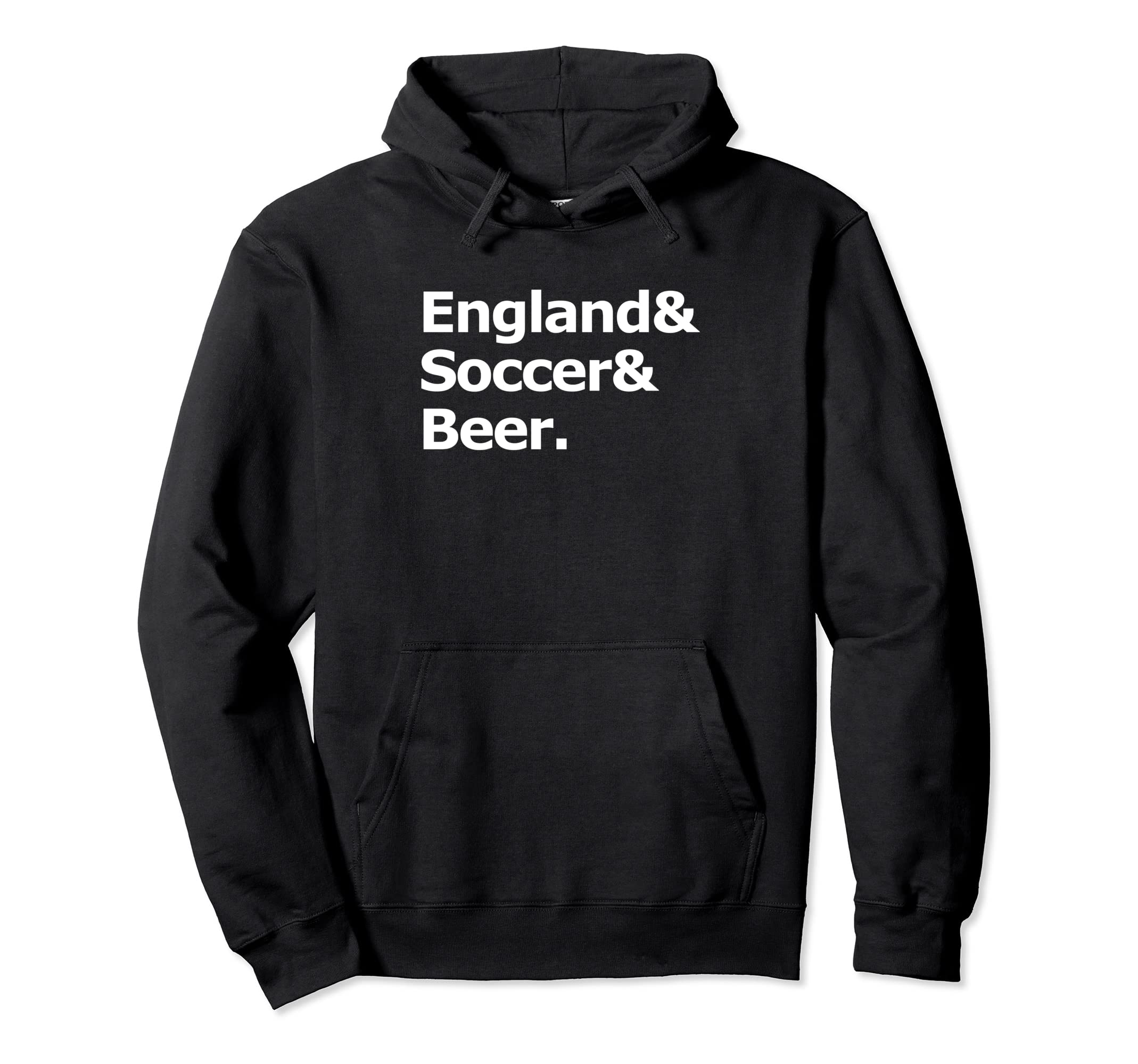 England Soccer Beer Football English Hoodie - Fun Novelty Design Unisex - T-Shirt, Sweatshirt, Hoodie