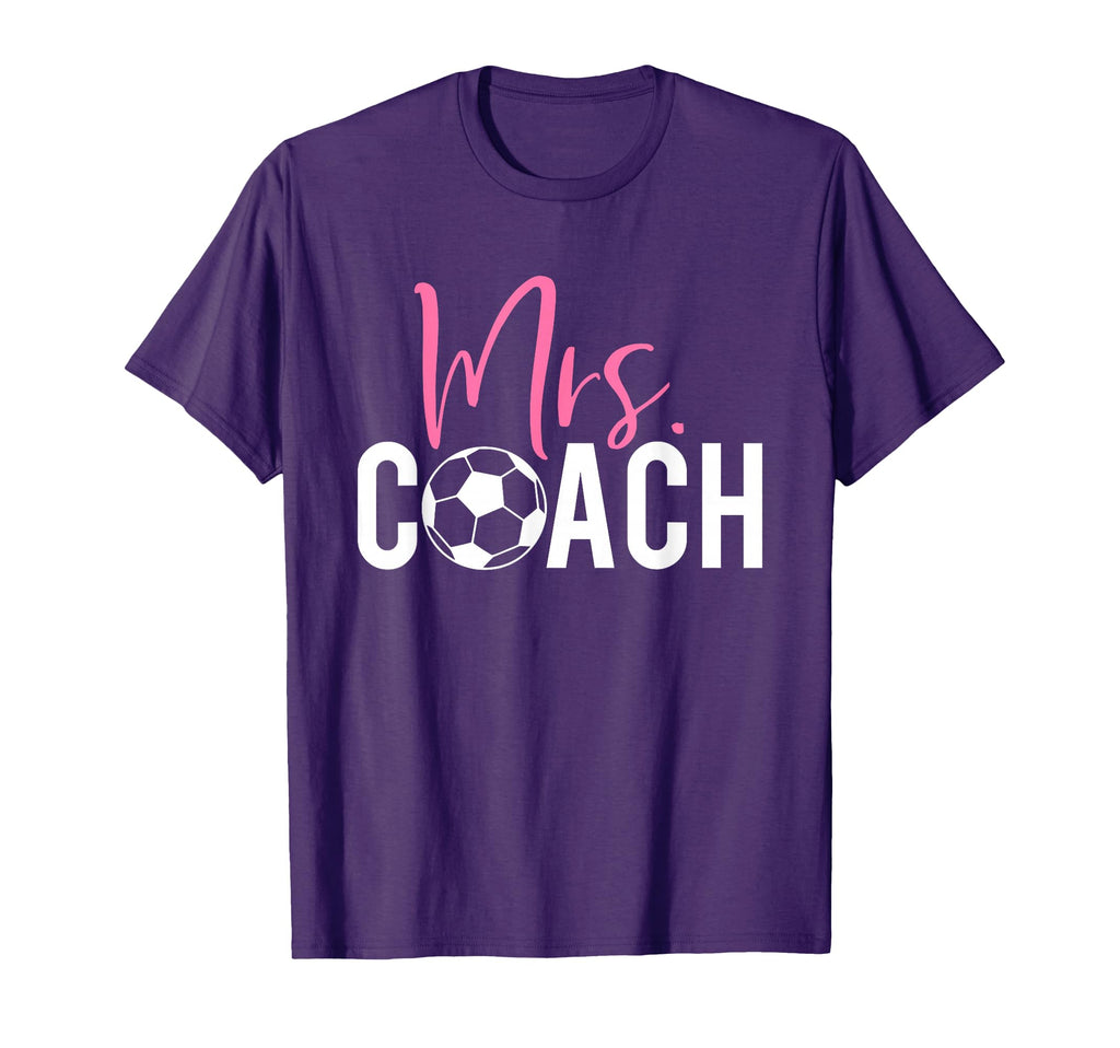 Mrs Soccer Coach Coaches Wives T-Shirt - Streetwear Style Men Women - T-Shirt, Sweatshirt, Hoodie