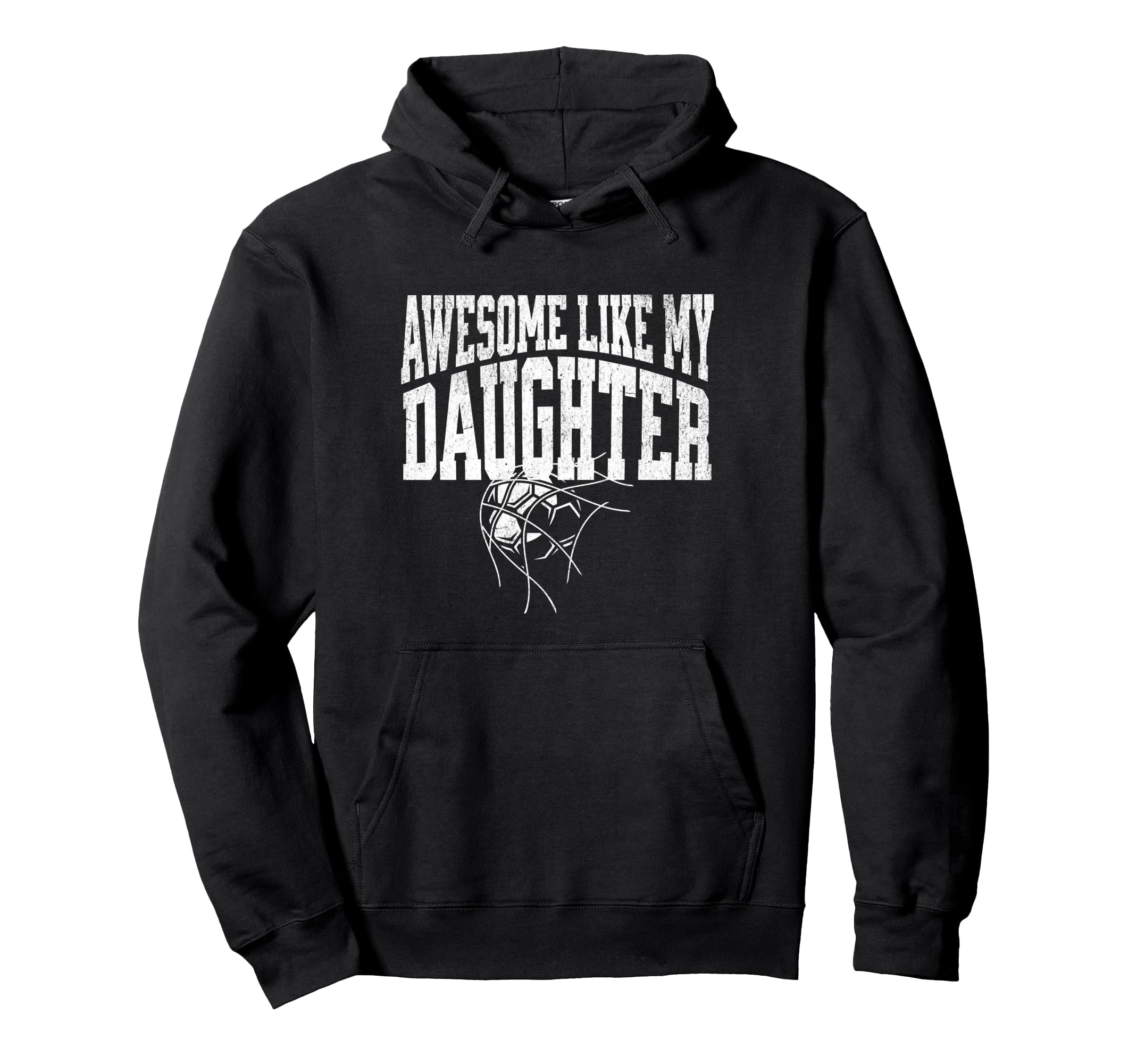 Awesome Like My Daughter Football Hoodie - Custom Art Print for Adults - T-Shirt, Sweatshirt, Hoodie