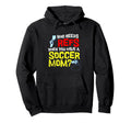 Funny Yelling Soccer Mom Hoodie - Trendy Graphic for Adults - T-Shirt, Sweatshirt, Hoodie