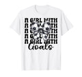 Womens Coquette Bow Soccer Player T-Shirt - Custom Art Print Men Women - T-Shirt, Sweatshirt, Hoodie