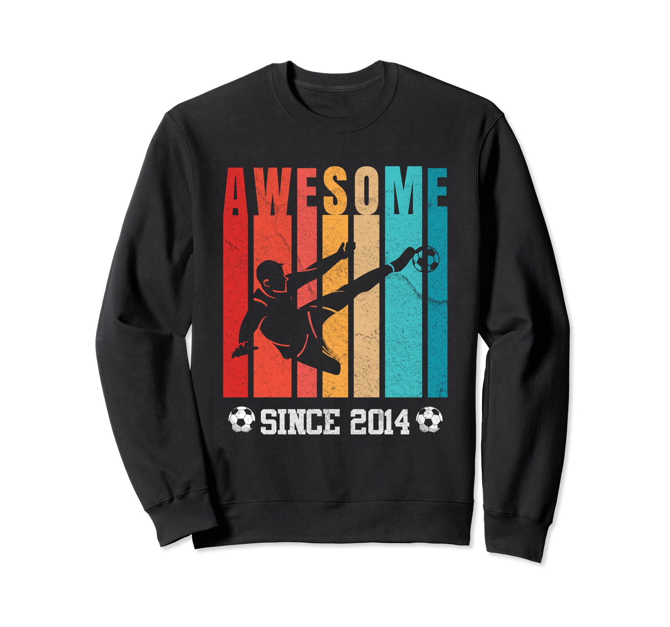 Born 2014 Funny 10 Birthday Awesome Sweatshirt - Novelty Apparel Men Women - T-Shirt, Sweatshirt, Hoodie