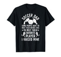 Soccer Dad Proud Dad Soccer T-Shirt - Casual Everyday Wear Men Women - T-Shirt, Sweatshirt, Hoodie