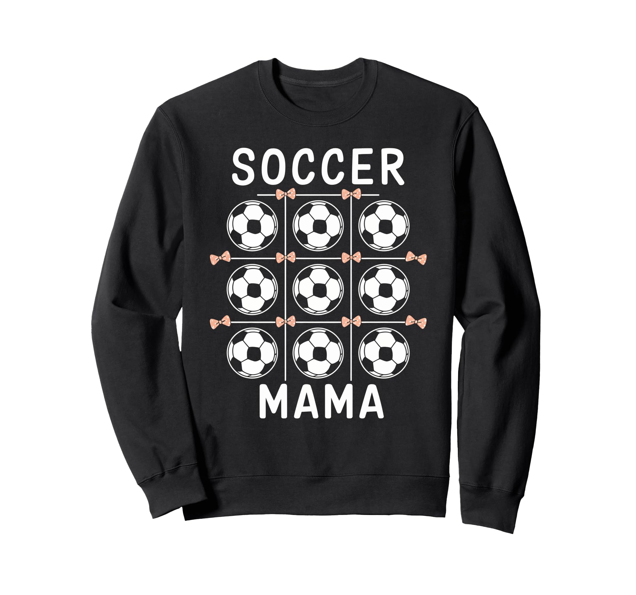 Soccer Mama Coquette Bow Soccer Sweatshirt - Aesthetic Graphic Men Women - T-Shirt, Sweatshirt, Hoodie