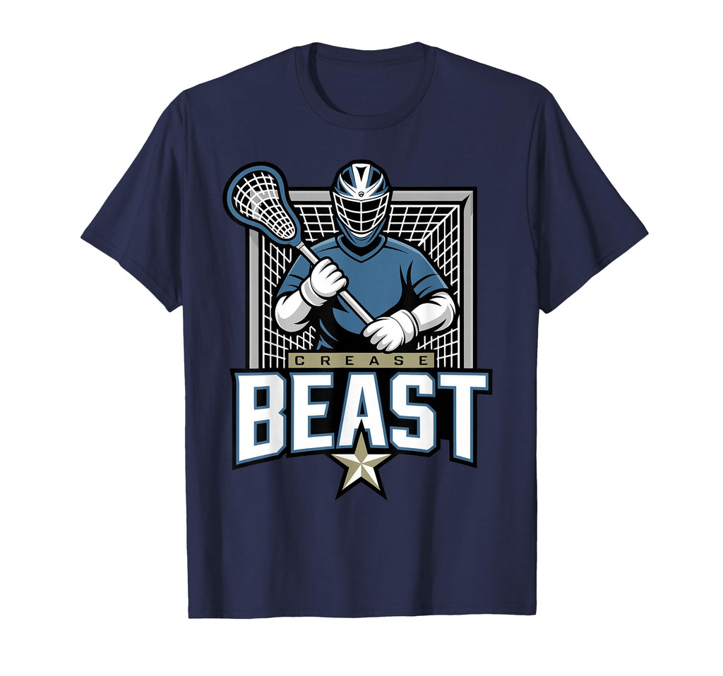 Lacrosse Goalie Lax Goalkeeper Crease T-Shirt - Graphic Print for Adults - T-Shirt, Sweatshirt, Hoodie