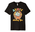 Aunty Birthday Rolling Skate Groovy Bday T-Shirt - Custom Art Print Unisex - T-Shirt, Sweatshirt, Hoodie