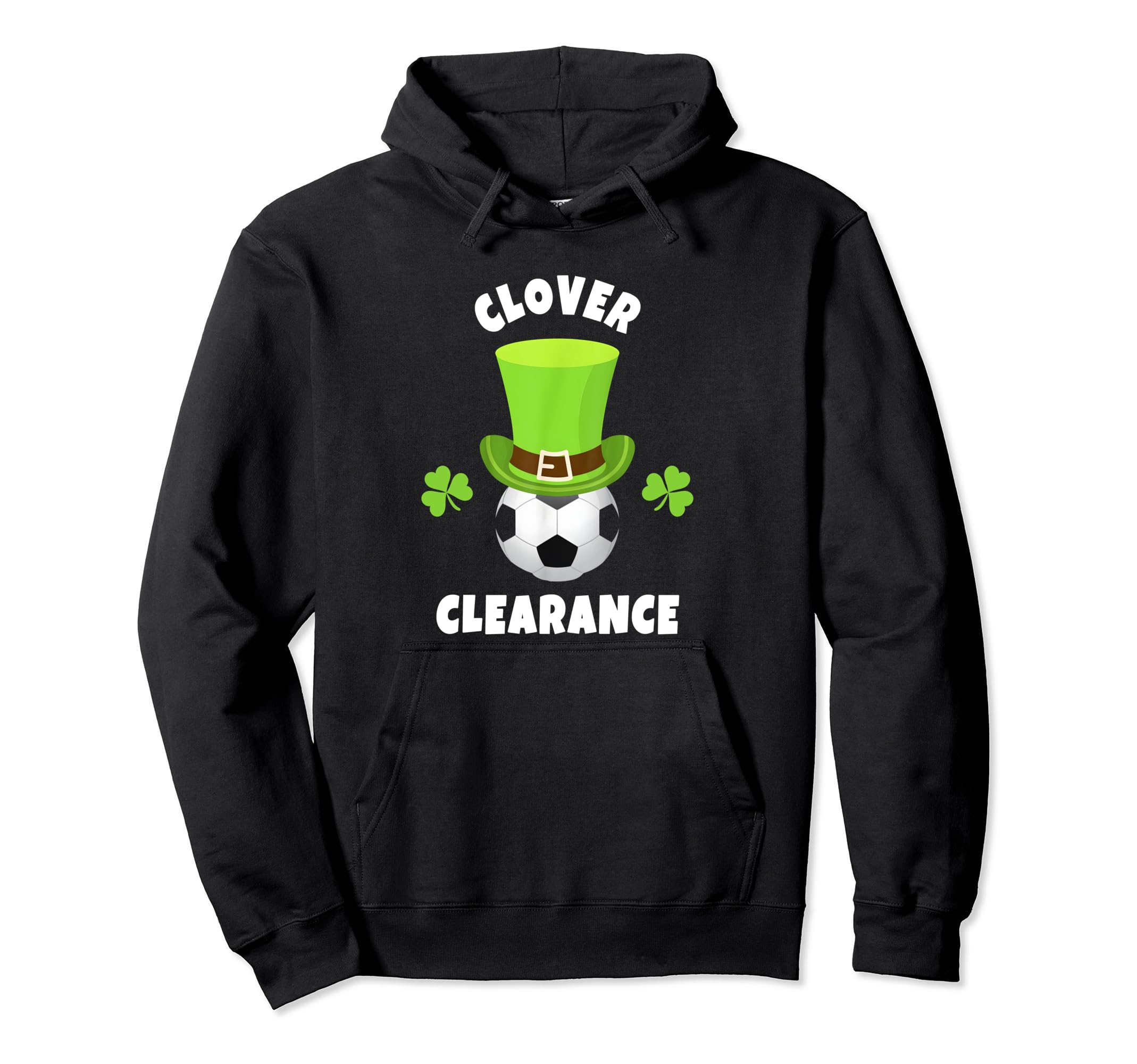 Soccer Goalie Clover Clearance Hoodie - Minimalist Print Unisex - T-Shirt, Sweatshirt, Hoodie