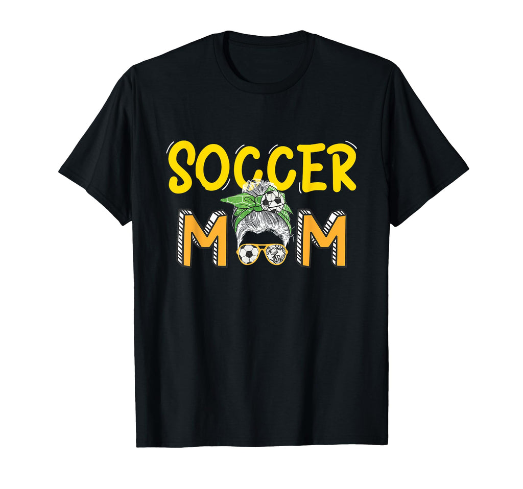 Soccer Mom Soccer Mama Mom Life Soccer T-Shirt - Custom Art Print Unisex - T-Shirt, Sweatshirt, Hoodie