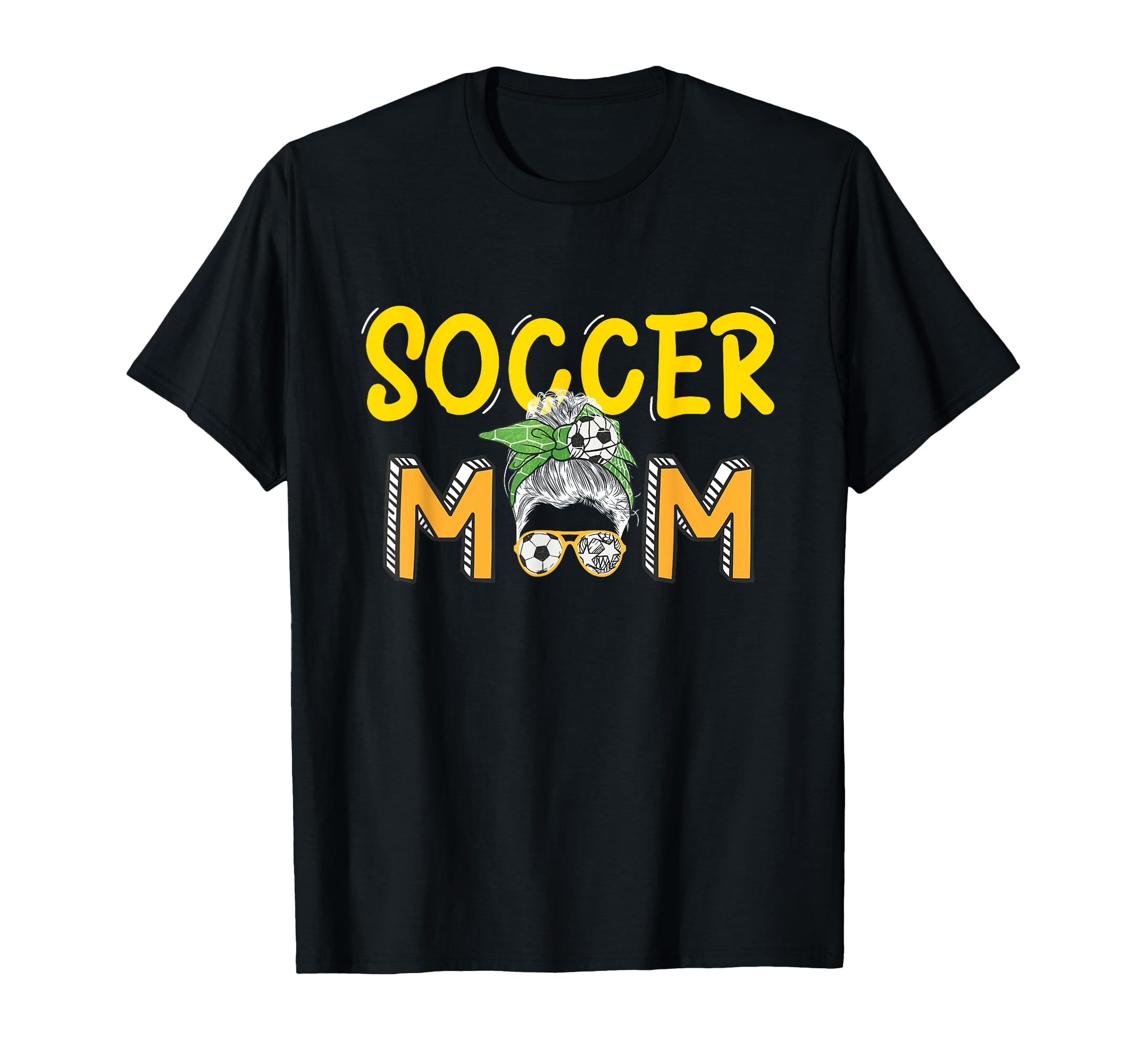Soccer Mom Soccer Mama Mom Life Soccer T-Shirt - Custom Art Print Unisex - T-Shirt, Sweatshirt, Hoodie