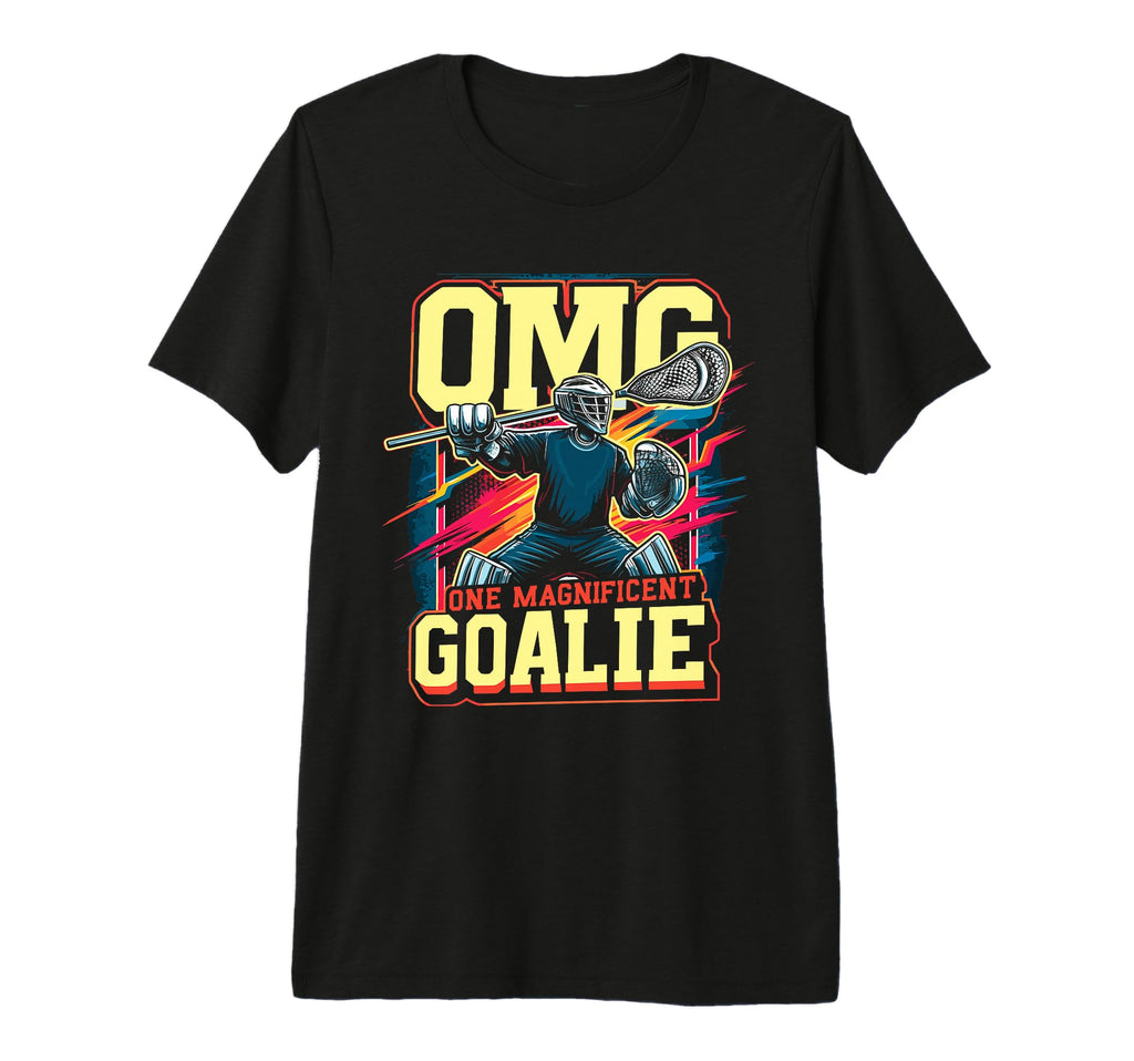 Goalkeeper Lacrosse Goalie Lacrosse Tri T-Shirt - Unique Graphic Unisex - T-Shirt, Sweatshirt, Hoodie