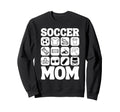 Soccer Mom Icons Soccer Sweatshirt - Unique Graphic Men Women - T-Shirt, Sweatshirt, Hoodie