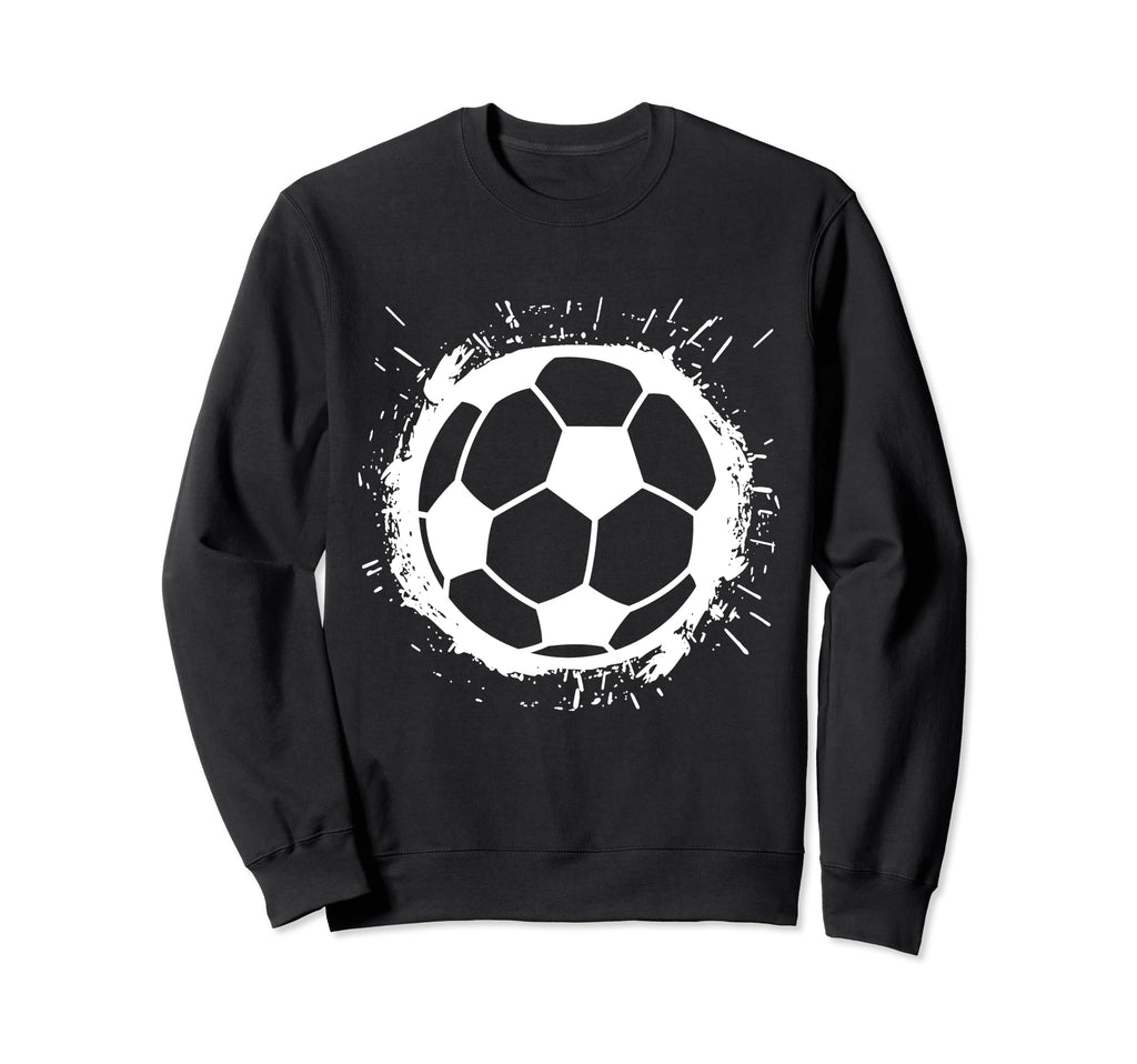 Soccer Player Ball Sports Sweatshirt - Minimalist Print Unisex - T-Shirt, Sweatshirt, Hoodie