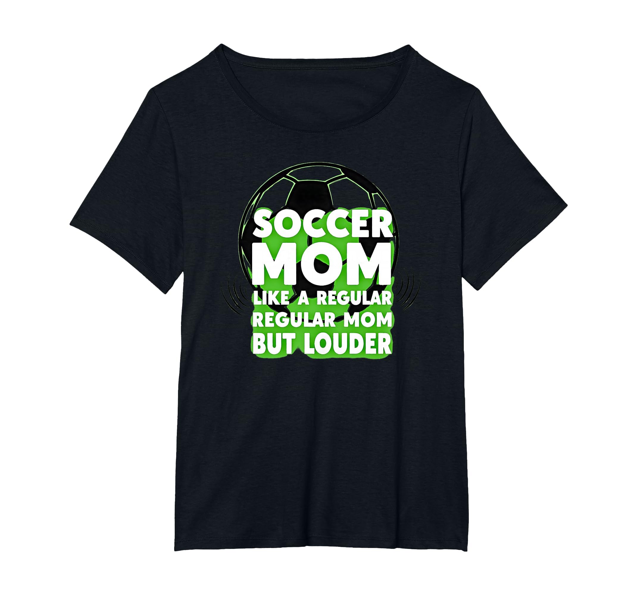 Soccer Mom Like Regular Mom But Sweatshirt - Minimalist Print Unisex - T-Shirt, Sweatshirt, Hoodie