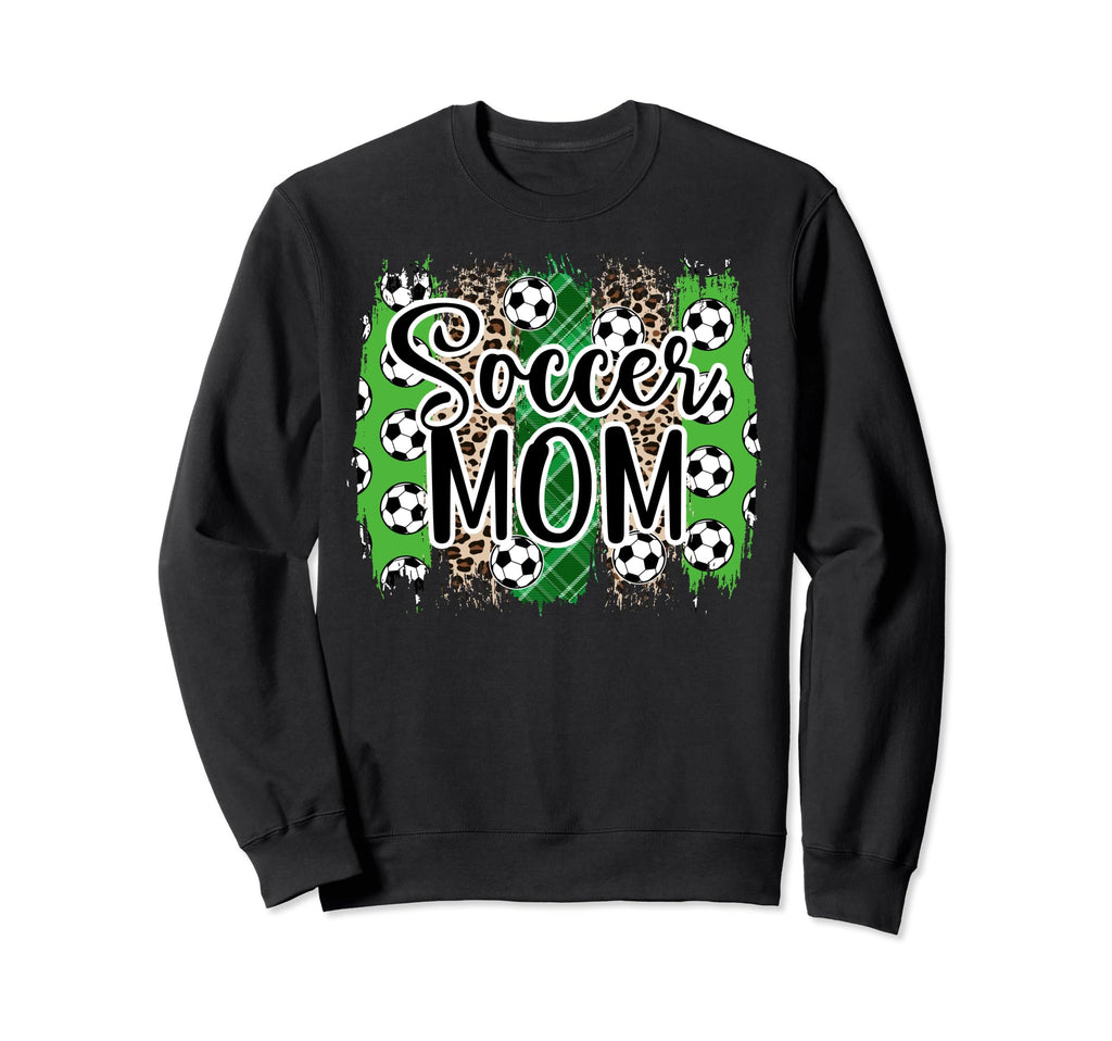 Soccer Mom Soccer Player Mother Sweatshirt - Aesthetic Graphic Men Women - T-Shirt, Sweatshirt, Hoodie