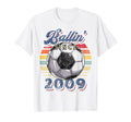Ballin Since 2009 13Th Soccer T-Shirt - Fun Novelty Design for Adults - T-Shirt, Sweatshirt, Hoodie