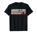 Grand Teton National Park 70S 80S 90S T-Shirt - Unique Graphic Unisex - T-Shirt, Sweatshirt, Hoodie