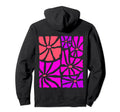 Boho Flower Purple Daisy Floral Hoodie - Minimalist Print Unisex - T-Shirt, Sweatshirt, Hoodie