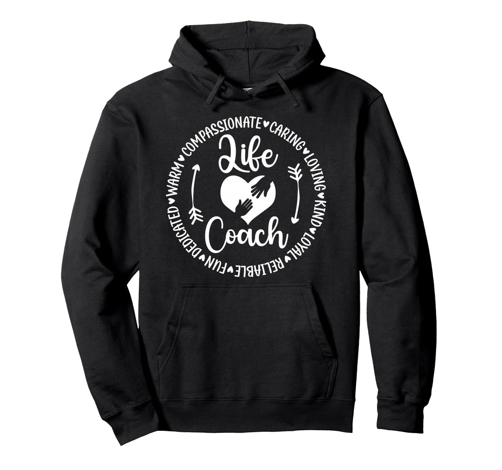 Best Life Coach Appreciation Circle Hoodie - Aesthetic Graphic Men Women - T-Shirt, Sweatshirt, Hoodie