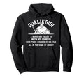 Hockey Goalie Gigi Hockey Keeper Gigi Hoodie - Novelty Apparel for Adults - T-Shirt, Sweatshirt, Hoodie
