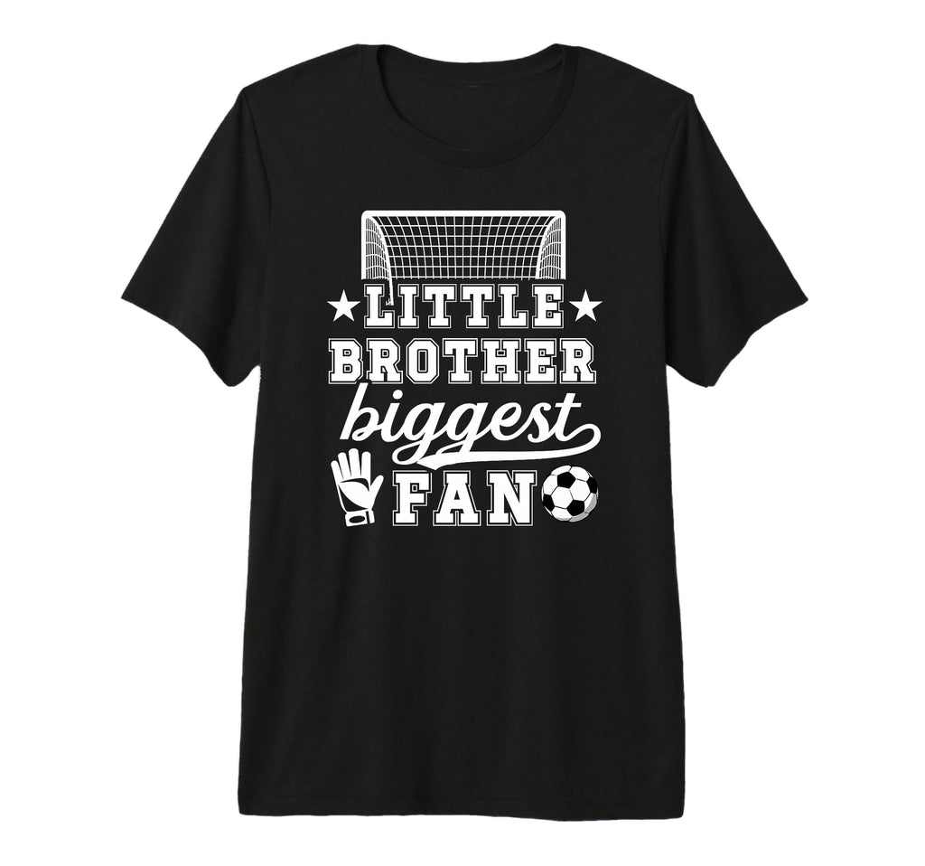 Little Brother Soccer Goalie Brother T-Shirt - Minimalist Print for Adults - T-Shirt, Sweatshirt, Hoodie