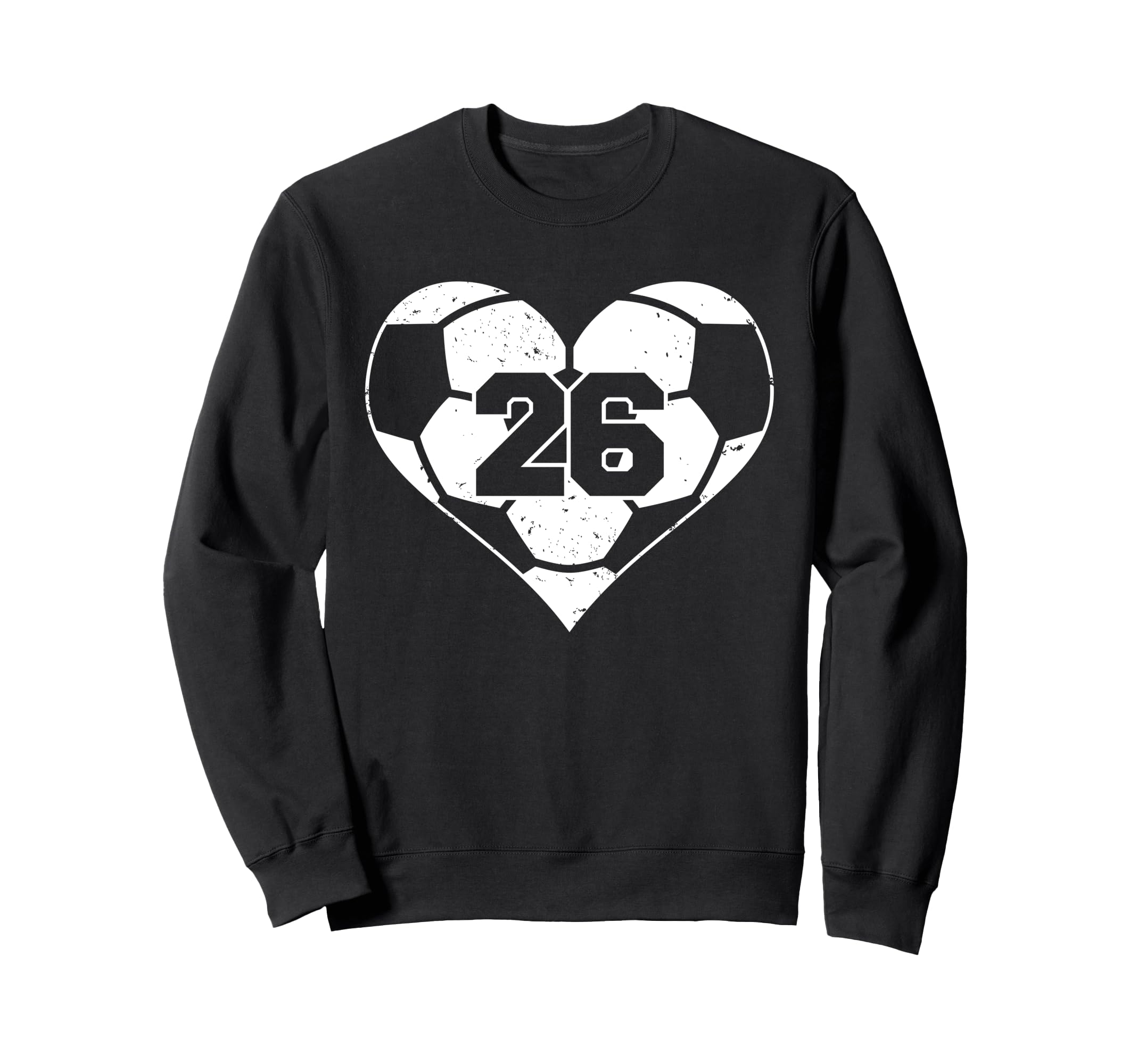 Soccer Number 26 Jersey Funny Soccer Sweatshirt - Graphic Print Men Women - T-Shirt, Sweatshirt, Hoodie