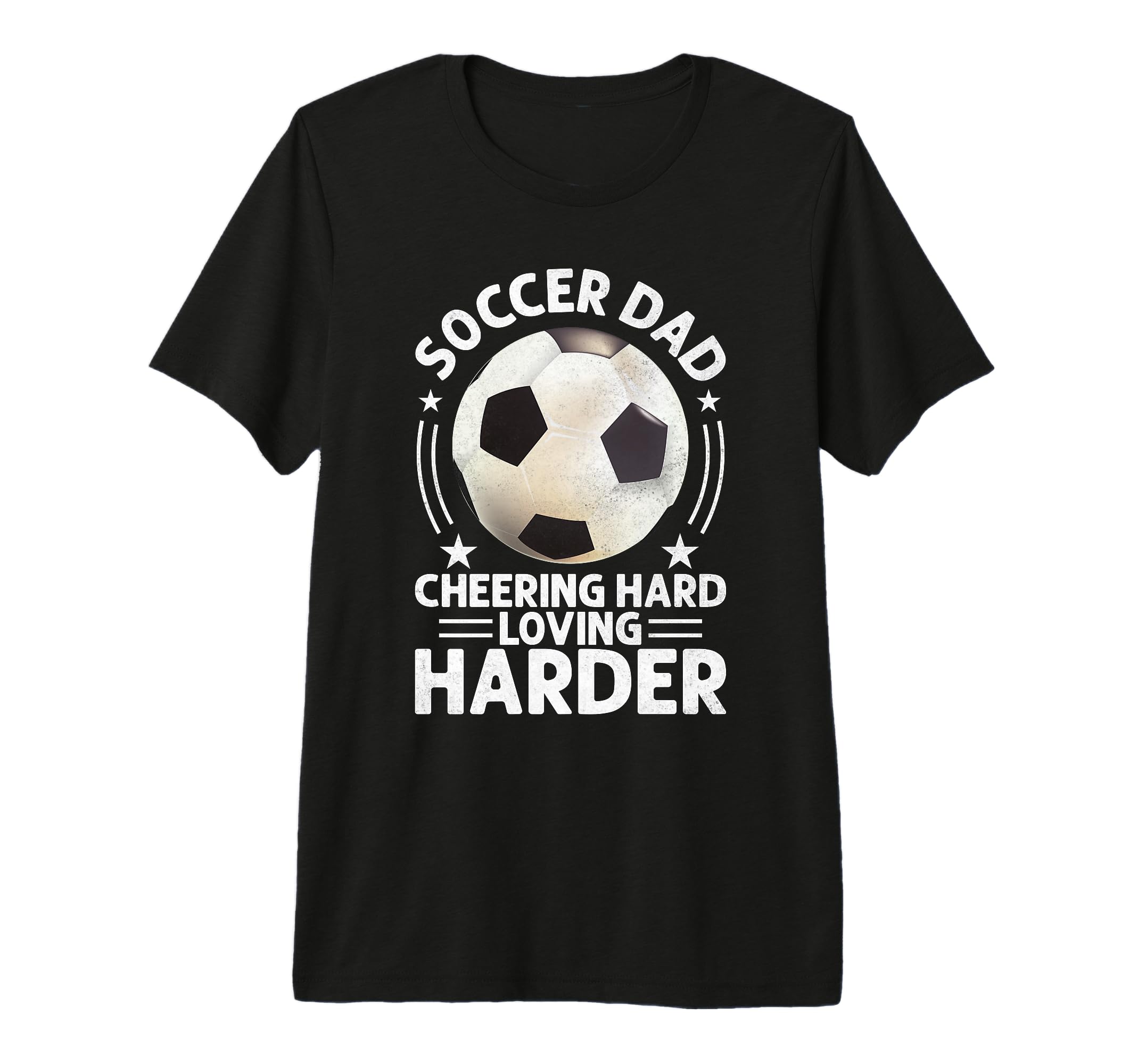 Cheering Hard Loving Harder Soccer T-Shirt - Streetwear Style Men Women - T-Shirt, Sweatshirt, Hoodie