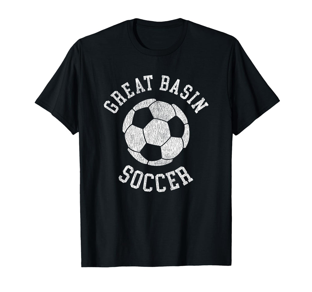 Great Basin Soccer Distressed 90S T-Shirt - Streetwear Style for Adults - T-Shirt, Sweatshirt, Hoodie