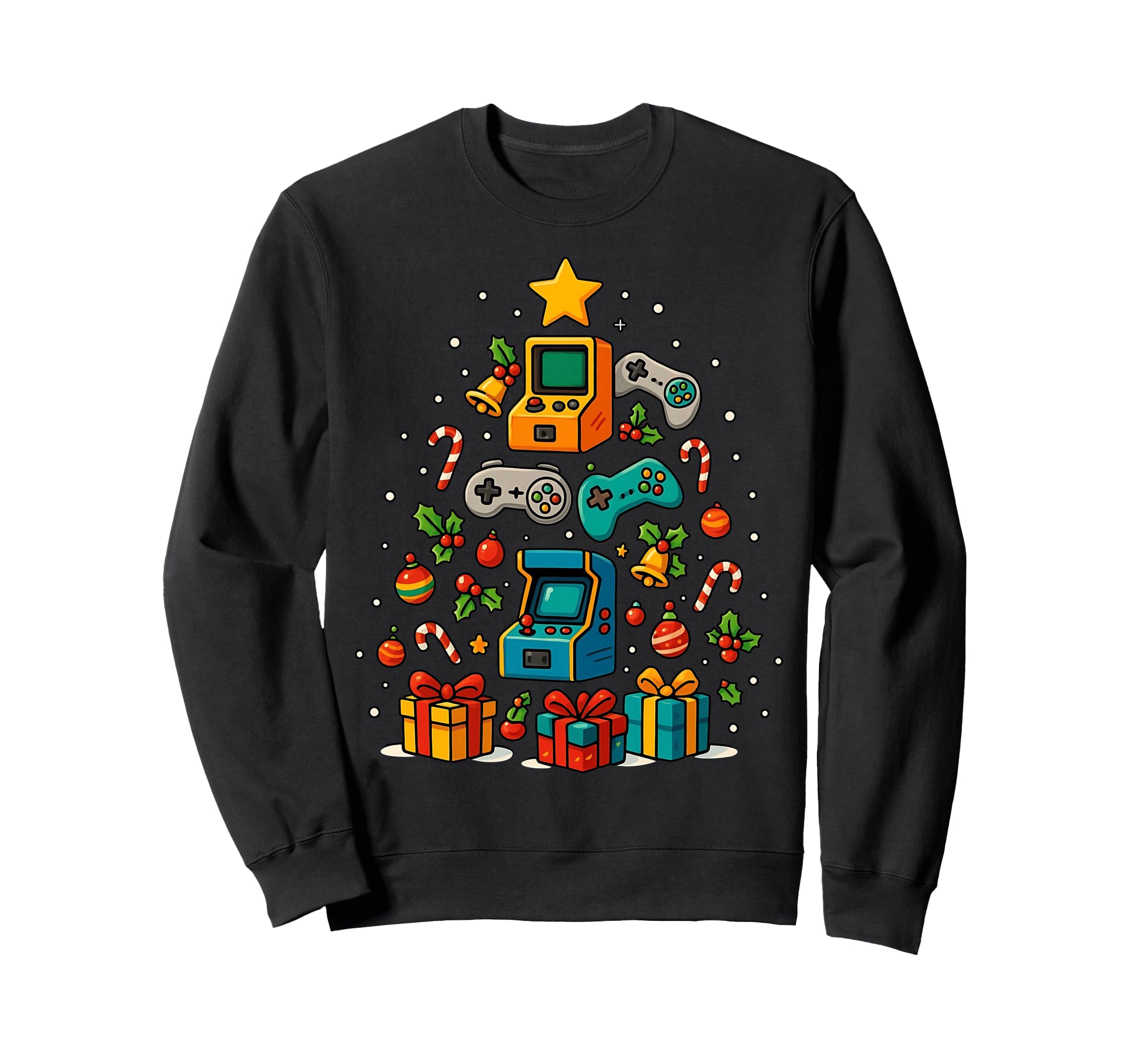 Arcade Games Slot Machine Sweatshirt - Fun Novelty Design for Adults - T-Shirt, Sweatshirt, Hoodie