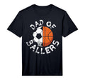 Mens Fathers Day Dad Ballers T-Shirt - Aesthetic Graphic for Adults - T-Shirt, Sweatshirt, Hoodie