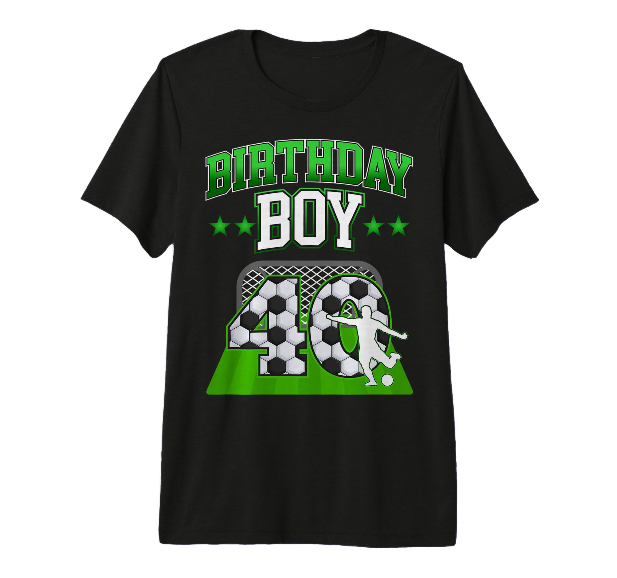 Soccer Themed Birthday Outfit 40 Year T-Shirt - Novelty Apparel for Adults - T-Shirt, Sweatshirt, Hoodie