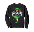 Soccer Elf Elf Squad Family Sweatshirt - Fun Novelty Design for Adults - T-Shirt, Sweatshirt, Hoodie