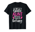 Funny Soccer Goalie Aunt Soccer T-Shirt - Minimalist Print Unisex - T-Shirt, Sweatshirt, Hoodie
