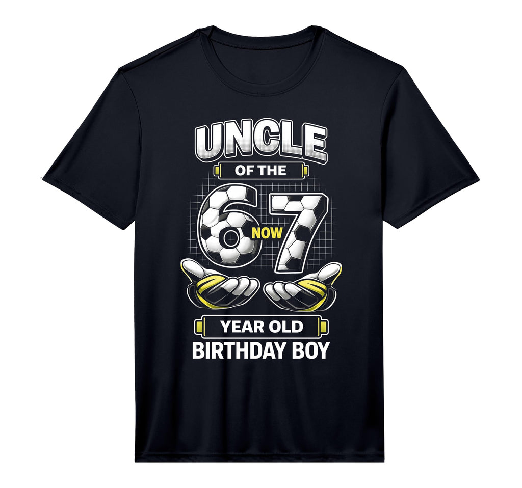 Birthday I Was 6 Now Im 7 Six Seven Soccer T-Shirt - Unique Graphic Unisex - T-Shirt, Sweatshirt, Hoodie