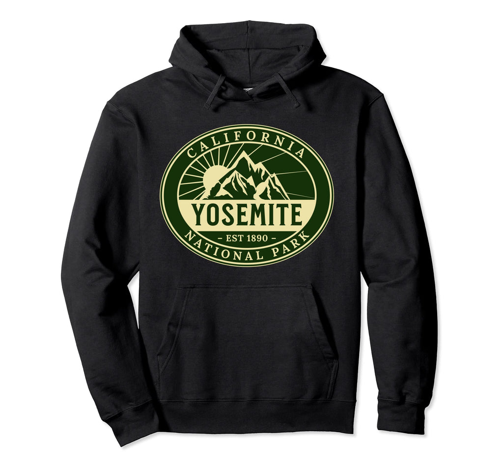 Yosemite National Park California Hike Hoodie - Novelty Apparel Unisex - T-Shirt, Sweatshirt, Hoodie