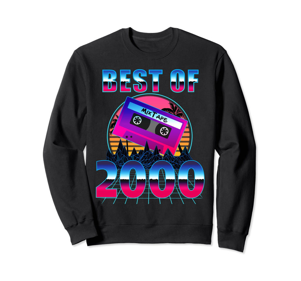 Best 2000 24 Years Old Cassette Tape Sweatshirt - Graphic Print Men Women - T-Shirt, Sweatshirt, Hoodie