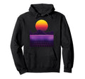 Outrun Synthwave Vaporwave Aesthetic 80S Hoodie - Graphic Print Men Women - T-Shirt, Sweatshirt, Hoodie