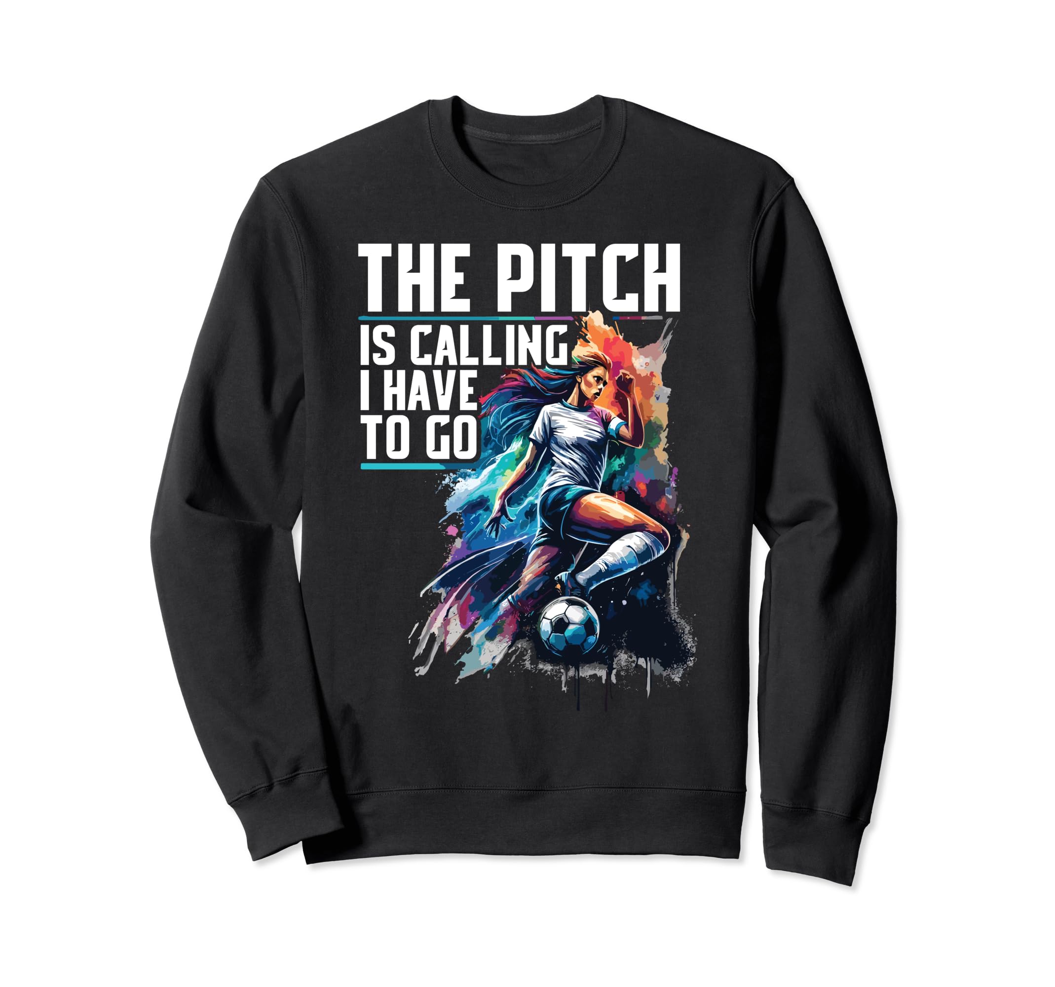 Sport Soccer Soccer Lover Sweatshirt - Custom Art Print for Adults - T-Shirt, Sweatshirt, Hoodie