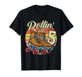 5Th Bday Outfit 5 Year Old Rolling Into T-Shirt - Graphic Print for Adults - T-Shirt, Sweatshirt, Hoodie