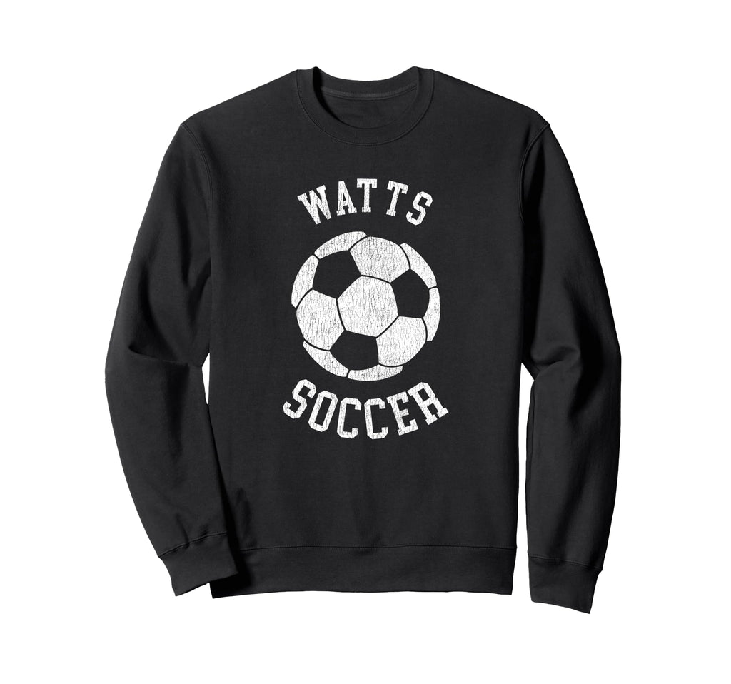 Watts Soccer Distressed 90S Sweatshirt - Trendy Graphic Unisex - T-Shirt, Sweatshirt, Hoodie