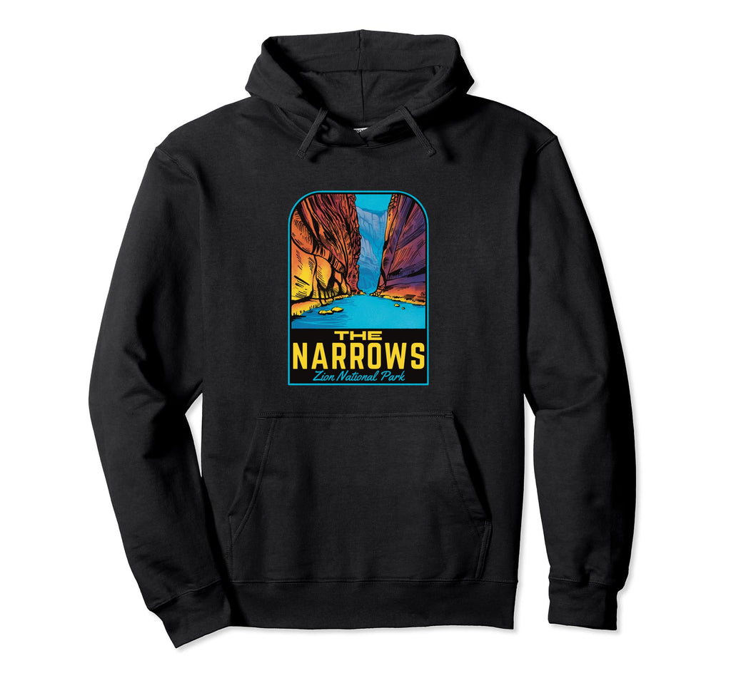 Narrows Zion National Park Hoodie - Casual Everyday Wear for Adults - T-Shirt, Sweatshirt, Hoodie