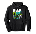 Keep It Out Soccer Goalkeeper Fan Hoodie - Trendy Graphic for Adults - T-Shirt, Sweatshirt, Hoodie