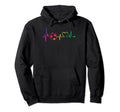 Heartbeat Soccer Fans Soccer Players Hoodie - Fun Novelty Design Unisex - T-Shirt, Sweatshirt, Hoodie