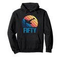 50Th Birthday Soccer 50 Years Old Hoodie - Trendy Graphic Unisex - T-Shirt, Sweatshirt, Hoodie