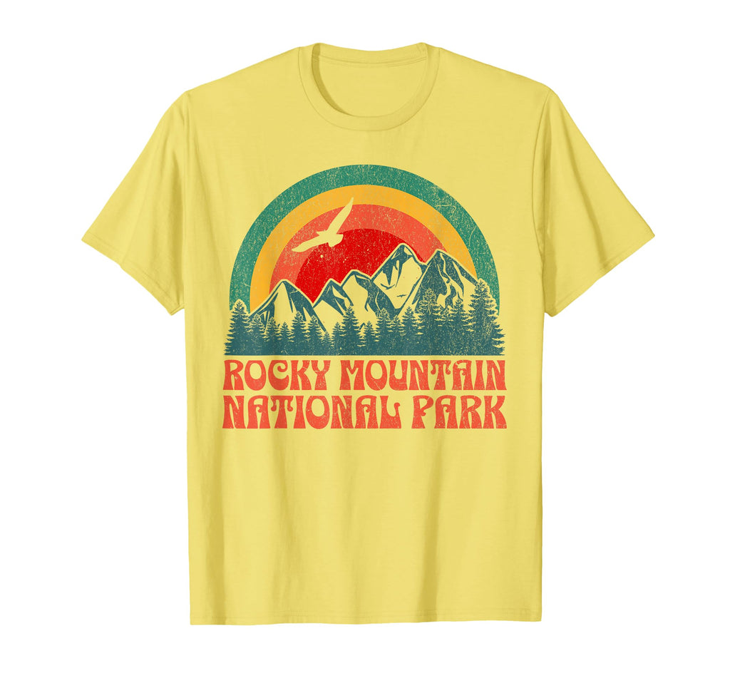 Rocky Mountain National Park Colorado Usa T-Shirt - Trendy Graphic Unisex - T-Shirt, Sweatshirt, Hoodie