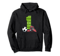 1 Birthday Soccer 1 Year Old Hoodie - Novelty Apparel Men Women - T-Shirt, Sweatshirt, Hoodie