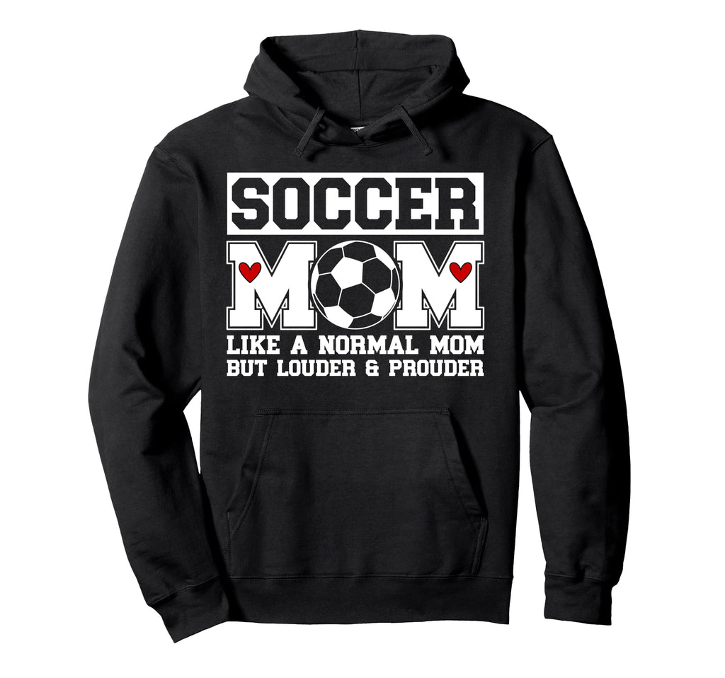 Soccer Mom Soccer Player Mom Definition Hoodie - Graphic Print Men Women - T-Shirt, Sweatshirt, Hoodie