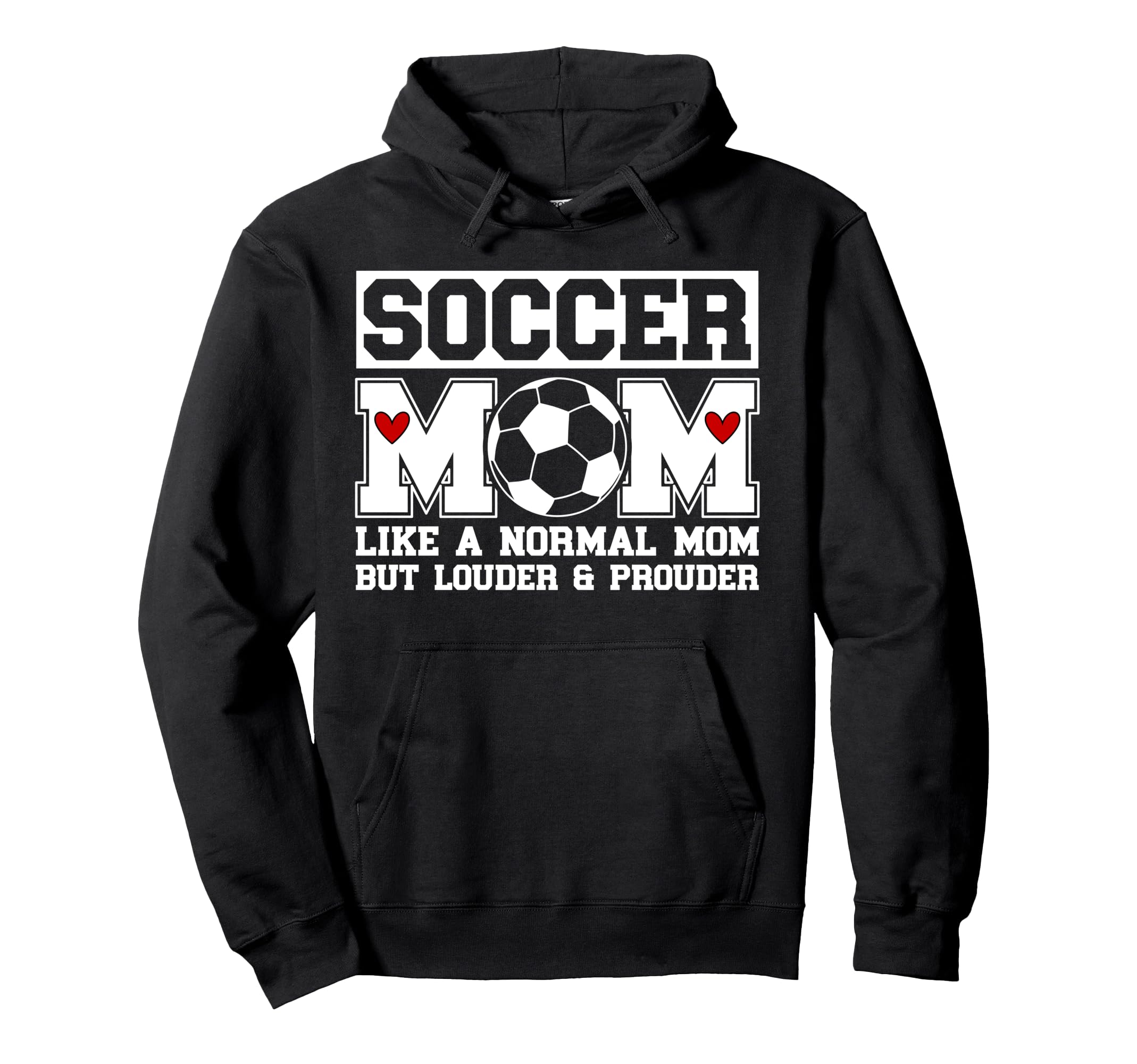 Soccer Mom Soccer Player Mom Definition Hoodie - Graphic Print Men Women - T-Shirt, Sweatshirt, Hoodie