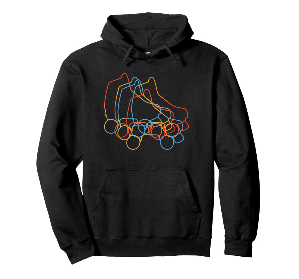 Roller Skates Roller Skating Hoodie - Custom Art Print for Adults - T-Shirt, Sweatshirt, Hoodie