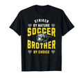 Striker Nature Soccer Player Brother T-Shirt - Unique Graphic Men Women - T-Shirt, Sweatshirt, Hoodie